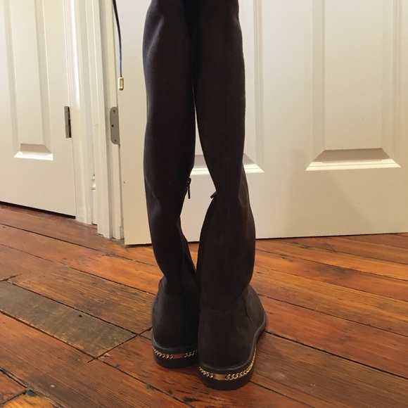 Michael Kors suede knee high boots - Picture 5 of 8